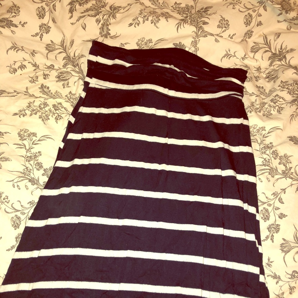 Stripped Maxi Skirt
